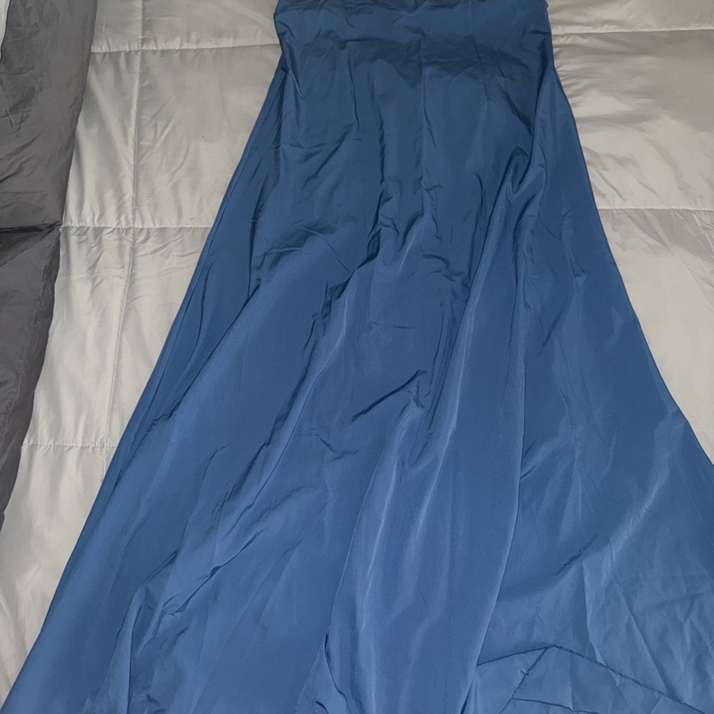 Chic Blue Maxi Dress for Women